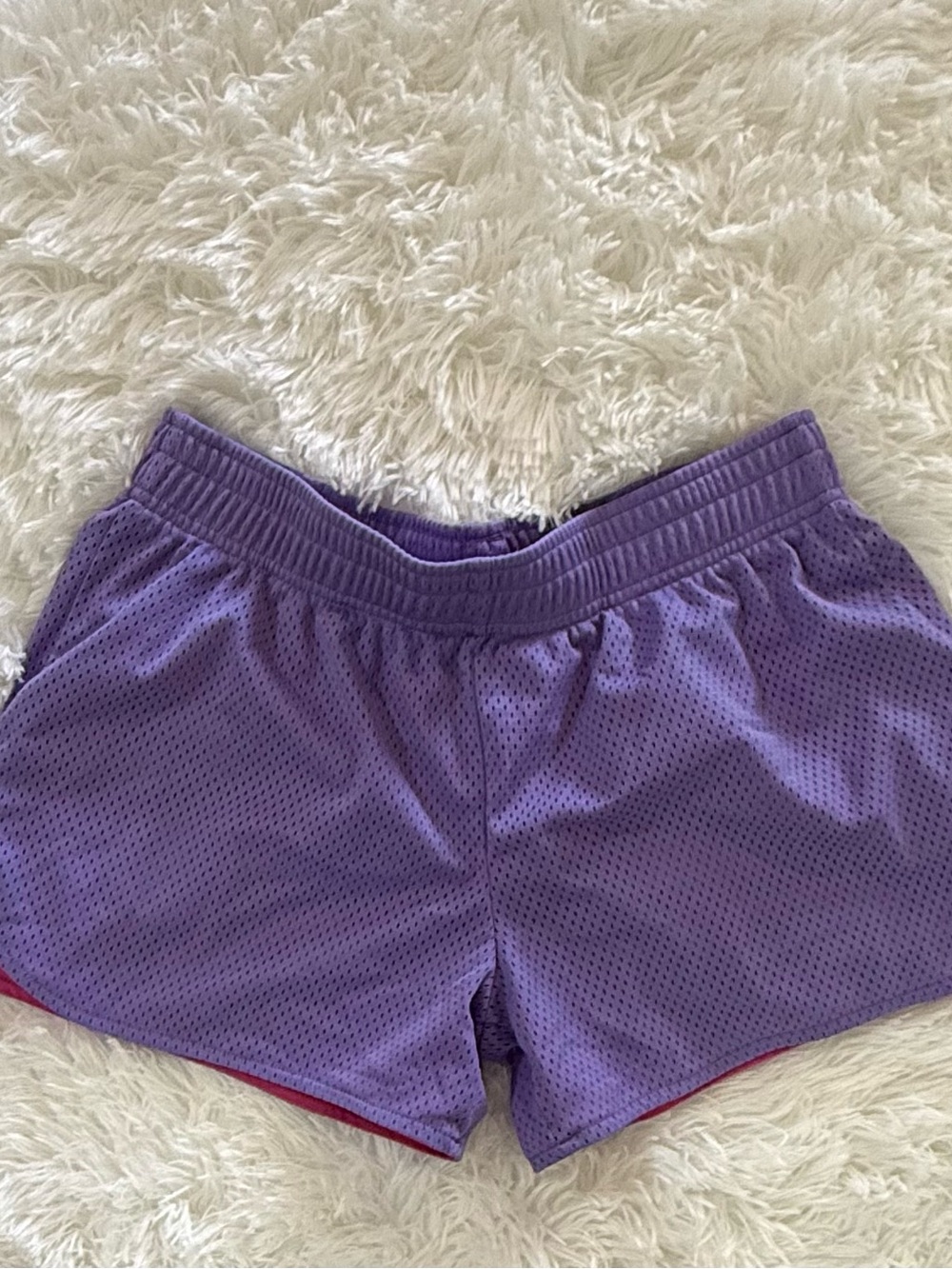 Athletic Works Girls XL 14-16 Pink Awesome Tank Top BCG Purple Shorts Outfit Set - Picture 8 of 8